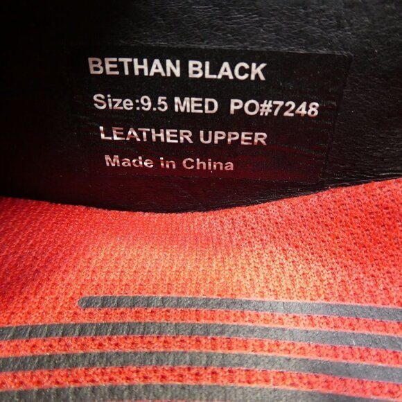 Abeo Rocs Bethan Mary Jane Shoes Womens 9.5 Black Leather Comfort Walking Rocker - Picture 10 of 12